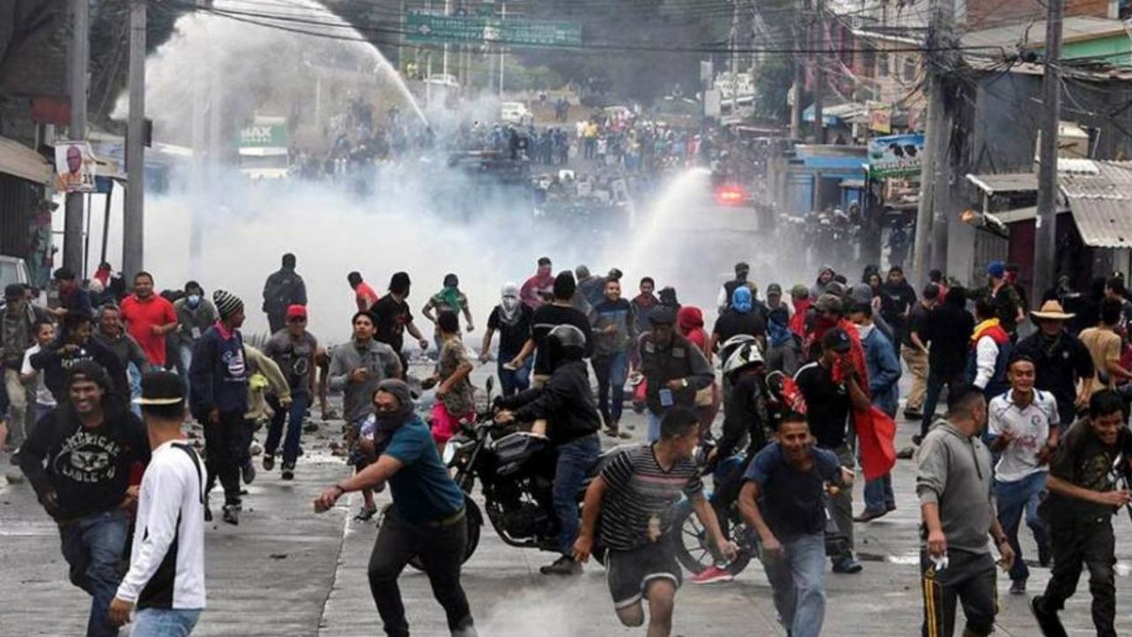 Protesta en Honduras