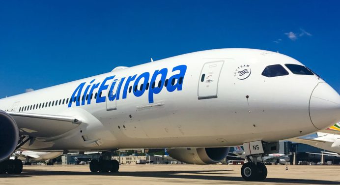 Air Europa extiende la cancelación de vuelos a Venezuela hasta enero