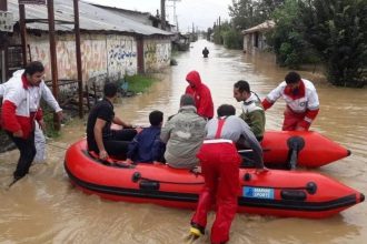 Inundaciones en el sur de Irán