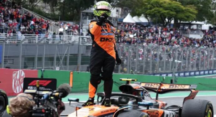 Lando Norris de la McLaren es el nuevo campeón de la F1