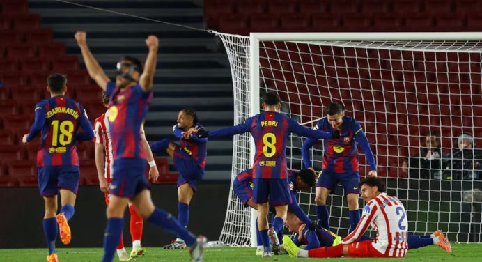 FC Barcelona le ganó un partidazo al Atlético de Madrid
