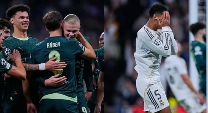 Real Madrid cayó en el Bernabéu ante el Manchester City por la Champions