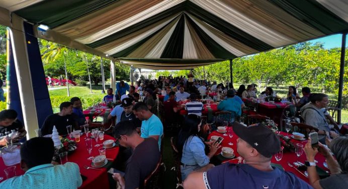 Aguas de Monagas reconoce a su fuerza laboral con emotivo compartir navideño