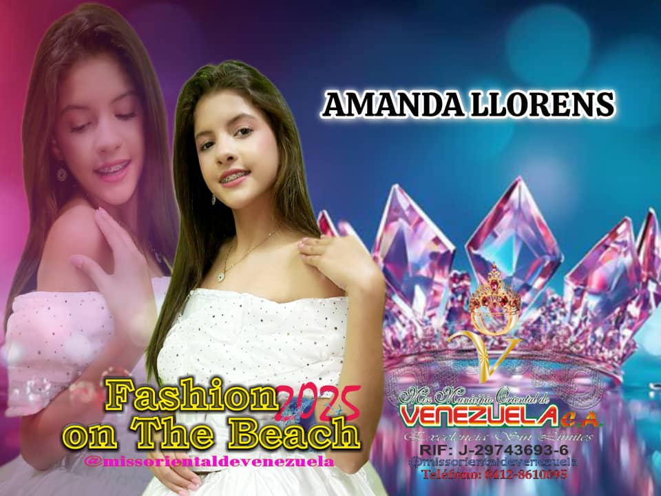 Miss Oriental de Venezuela realiza su gran final este 17 de diciembre 5 amanda