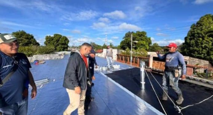 Alcalde Monteverde rehabilita estación del Cuerpo de Bomberos de Cedeño