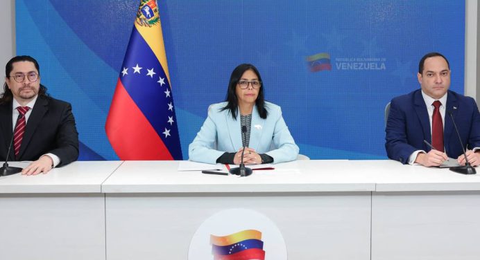 Delcy Rodríguez: Se hará justicia contra quienes contribuyeron al robo de Citgo