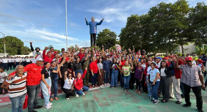 Monagas conmemora 13 años del día de la dignidad y amor a Chávez