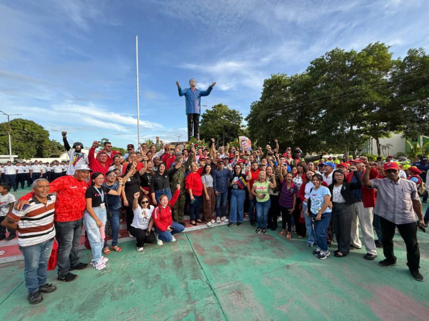 Monagas conmemora 13 años del día de la dignidad y amor a Chávez 1 día