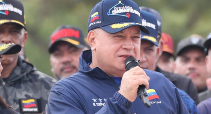 Cabello: Se redujo en más de 25 % el número de homicidios en Venezuela