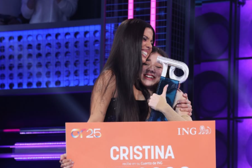 ¡Cristina se alzó como ganadora de Operación Triunfo 2025! 1 Cristina Lora