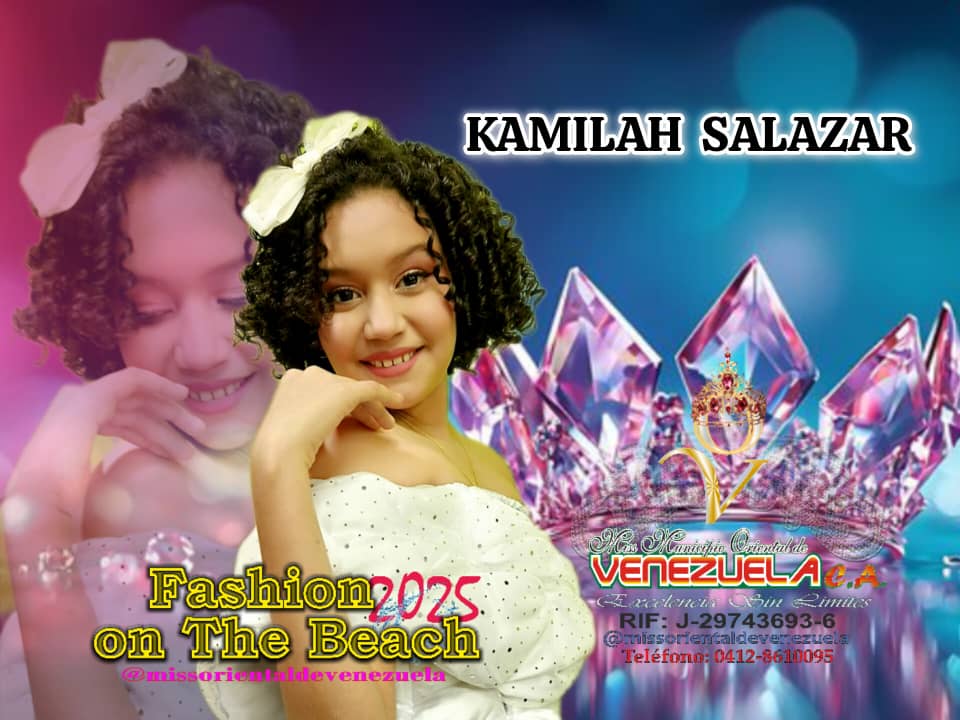 Miss Oriental de Venezuela realiza su gran final este 17 de diciembre 4 kamilah