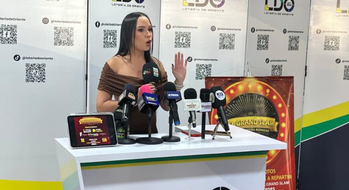 Este viernes será la rifa navideña del Grand Slam de la Lotería de Oriente