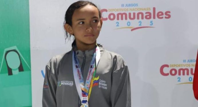 Monagas suma medalla de plata en la natación de los Juegos Comunales