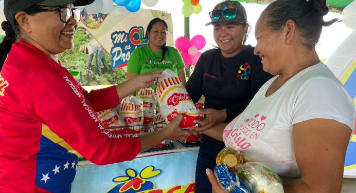 Mercal lleva despliegue de «Amor y prosperidad alimentaria» a 4 municipios