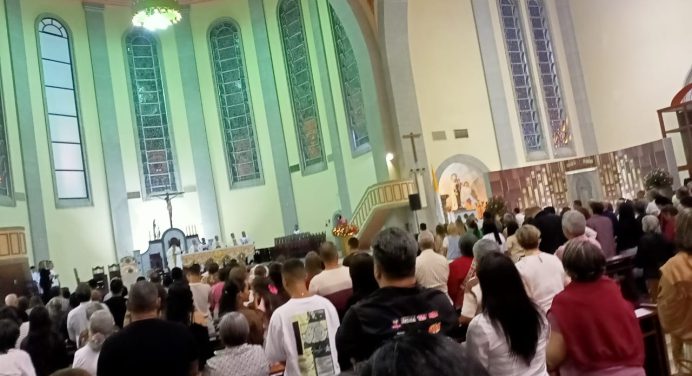 Maturín celebró misa con mariachi en honor a la Virgen de Guadalupe