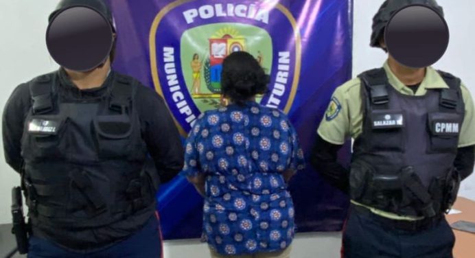 Polimaturín arrestó a una mujer por agredir a otra fémina