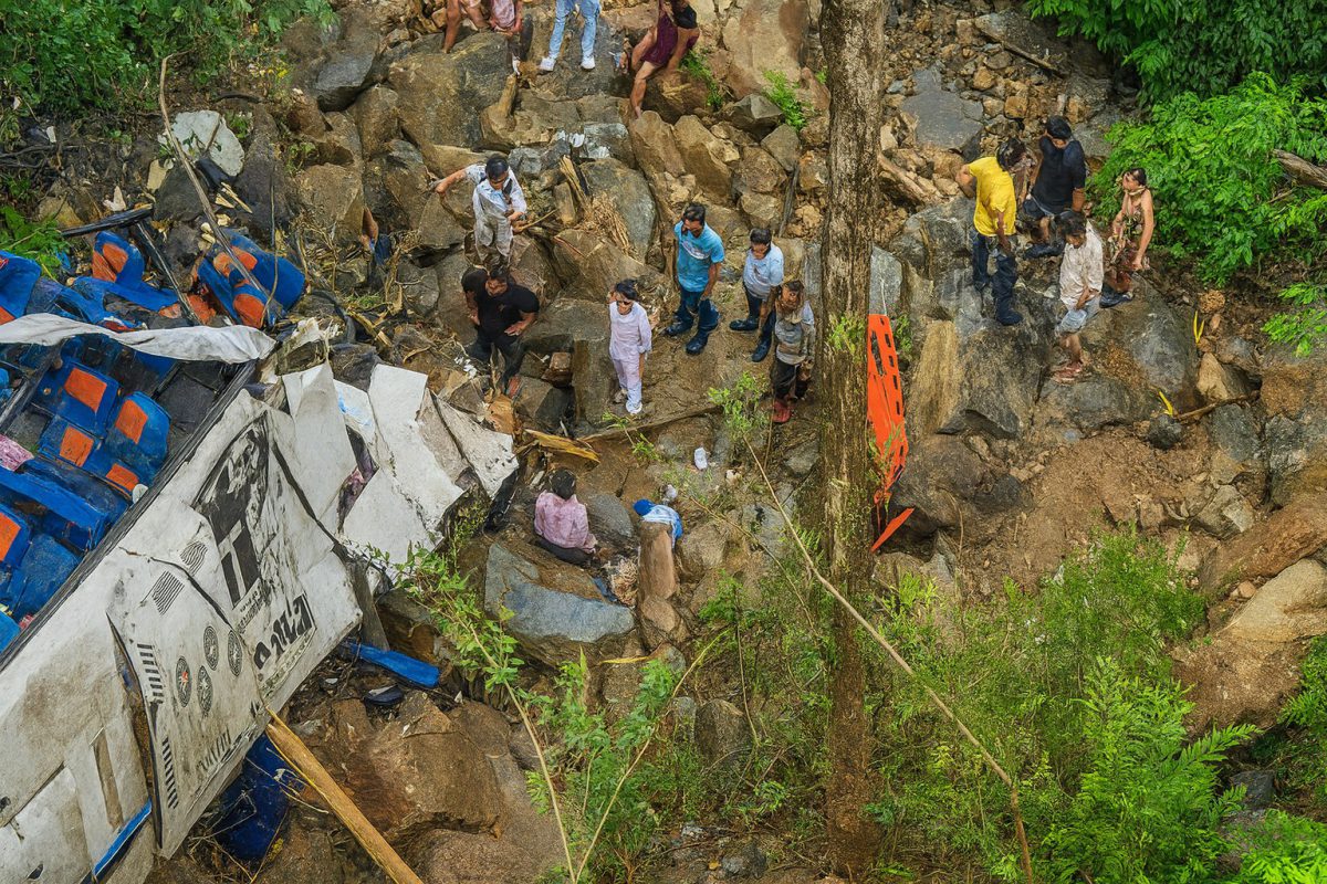 Accidente de autobús 
