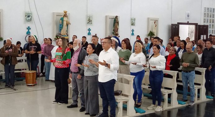 En Punta de Mata también iniciaron las misas de aguinaldo