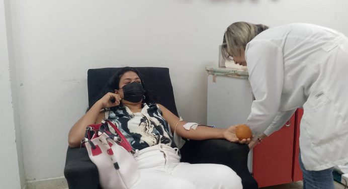 Realizan jornada especial de donación de sangre en el Humnt