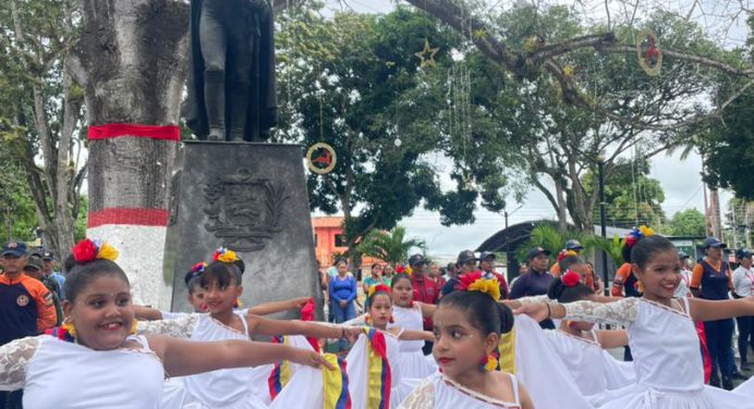 En Santa Bárbara rindieron honores al Padre de la Patria a 195 años de su muerte