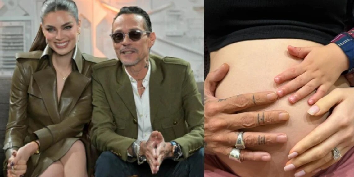 Marc Anthony y Nadia Ferreira