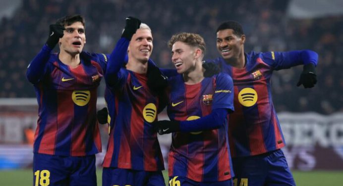 Barcelona reaccionó a tiempo en Praga