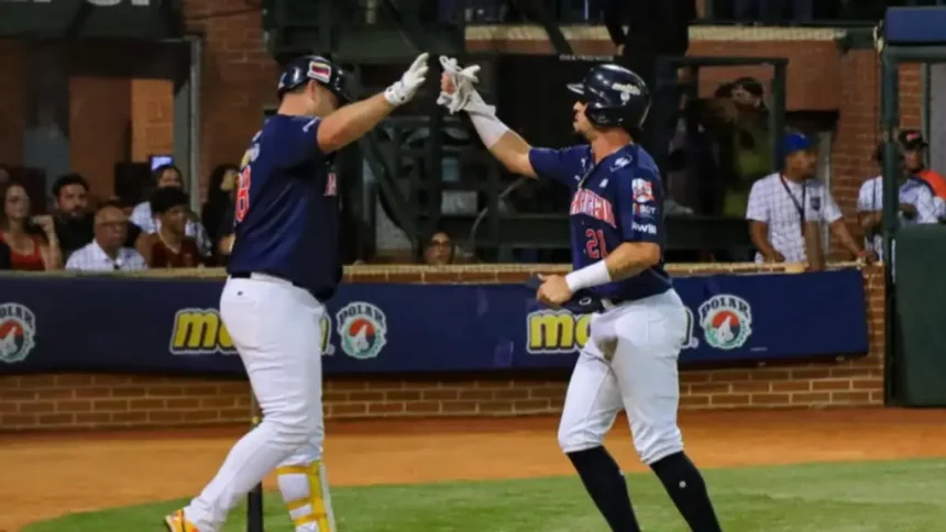 Caribes se impuso a Magallanes 9x7 en el tercero de la final 1 Caribes