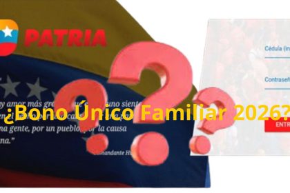 Bonificación Único Familiar 2026