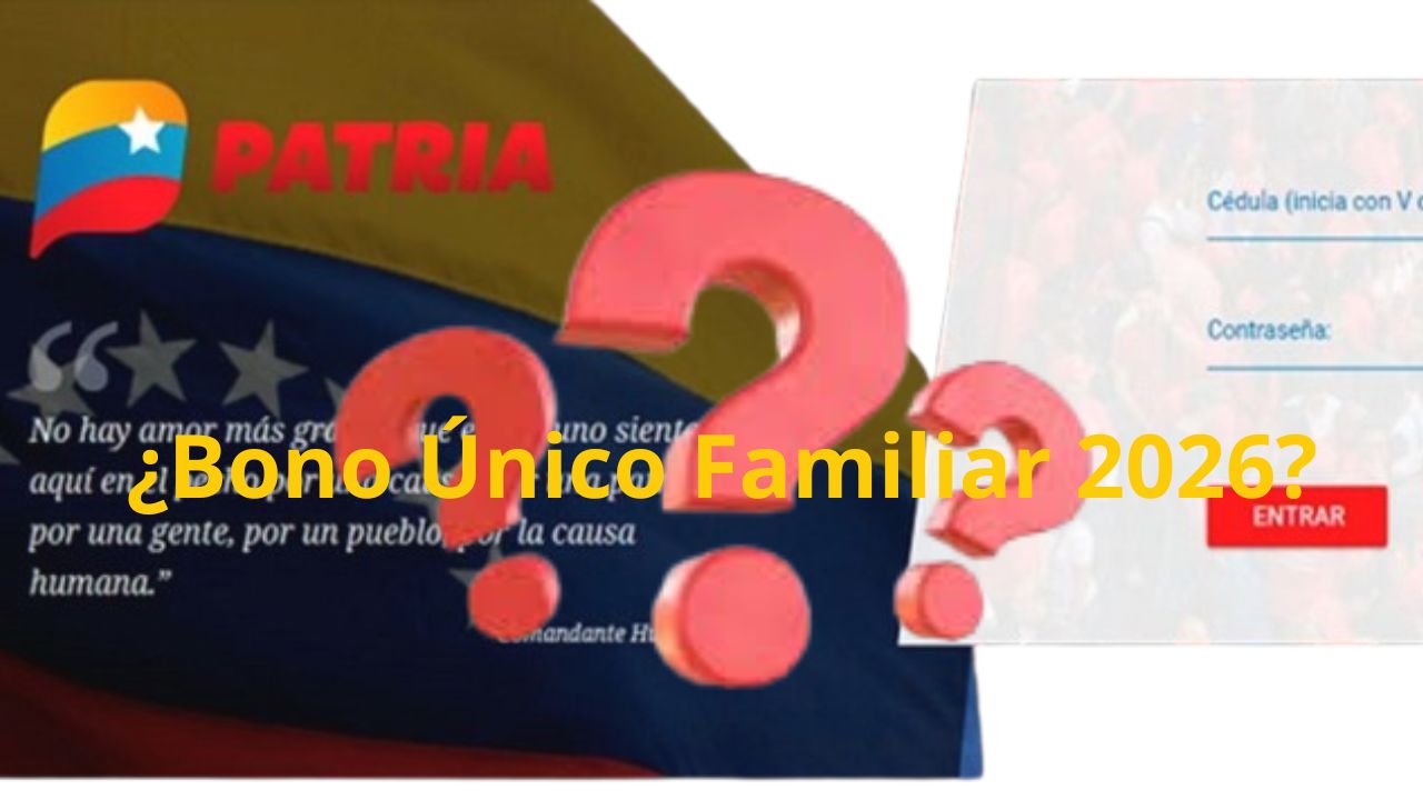 Bonificación Único Familiar 2026