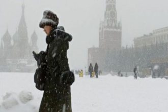 Ola de frío en Polonia