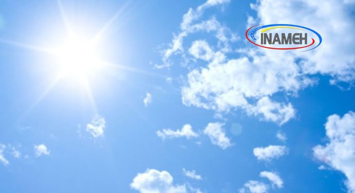 Inameh y su reporte del clima en Venezuela para este 20-ENE