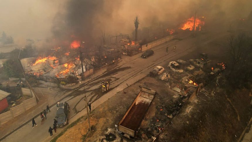 incendios en Chile