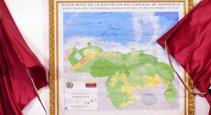 Gobierno venezolano desmiente imagen con bandera americana