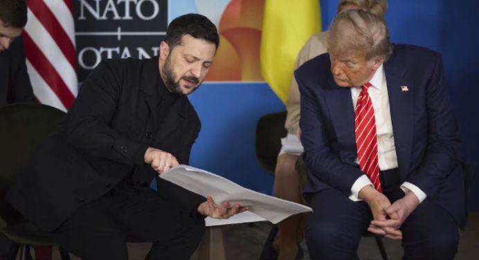 Trump y Zelenski: Un encuentro clave en Davos para la paz con Rusia