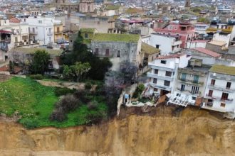Deslizamiento de tierra en Italia