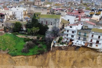 Deslizamiento de tierra en Italia