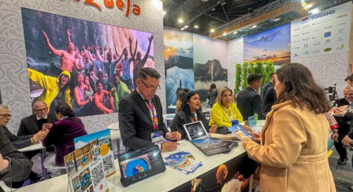 Venezuela deslumbra con su oferta exportable en Fitur 2026