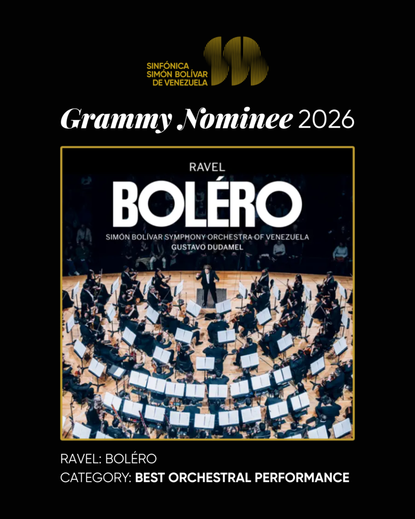 ¡Orgullo venezolano! Orquesta Sinfónica Simón Bolívar nominada por primera vez al Grammy 2 Orquesta Sinfónica Simón Bolívar
