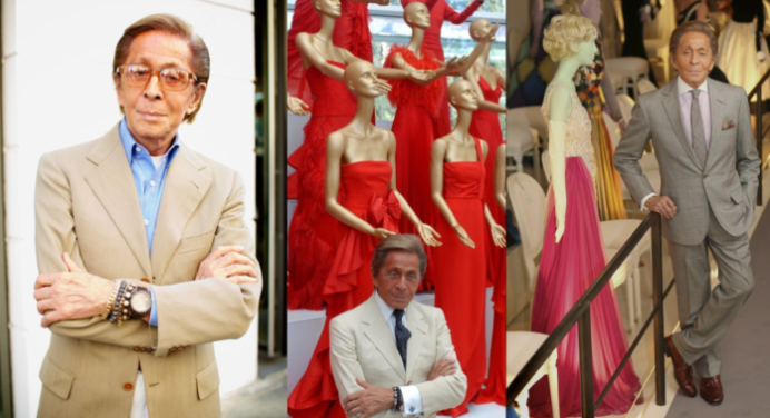 Falleció el diseñador italiano Valentino a los 93 años