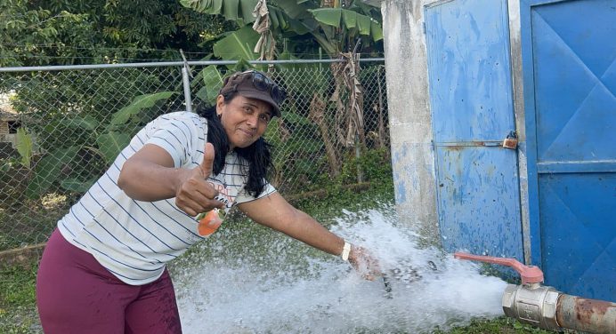 Aguas de Monagas optimiza el suministro a más de 2.400 familias de Maturín