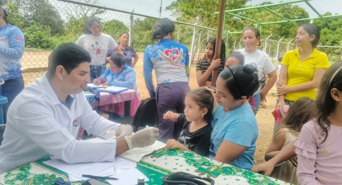Atendidos 195 pacientes de la comunidad Las Gaviotas en Aguasay