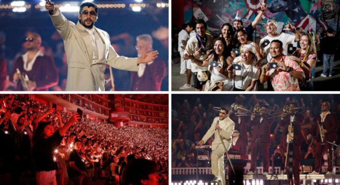 Bad Bunny llevó salsa y reguetón a Lima