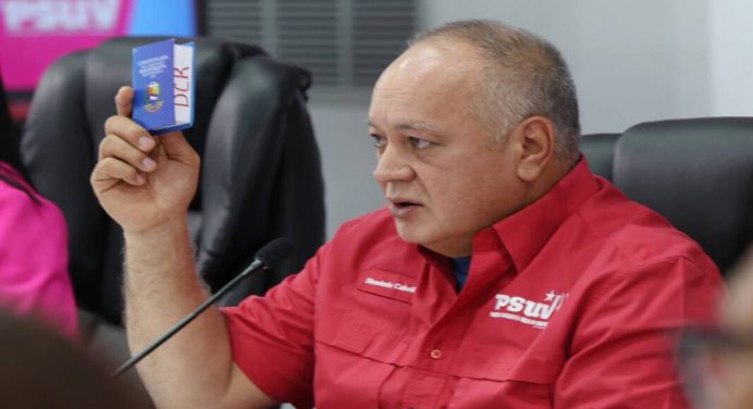 Diosdado Cabello confirma más de 800 excarcelaciones