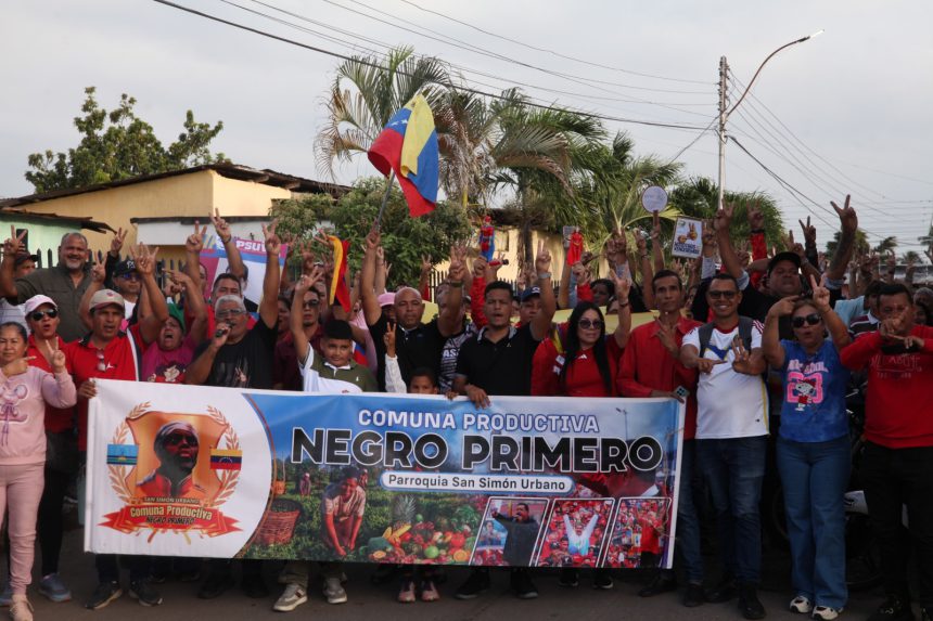Inician en Monagas gran marcha Barrio Adentro desde las comunas 1 comunas