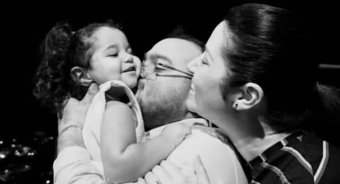 Daniela Alvarado y José Manuel Suárez presentaron a su hija Olivia