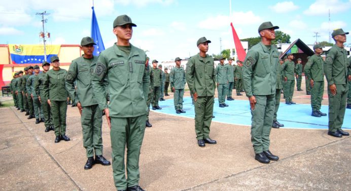 Egresan 154 guardias nacionales en la 128 promoción de la Esguarnac Punta de Mata