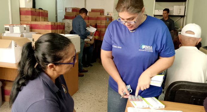 Insamonagas entrega insulina para más de tres meses de tratamiento