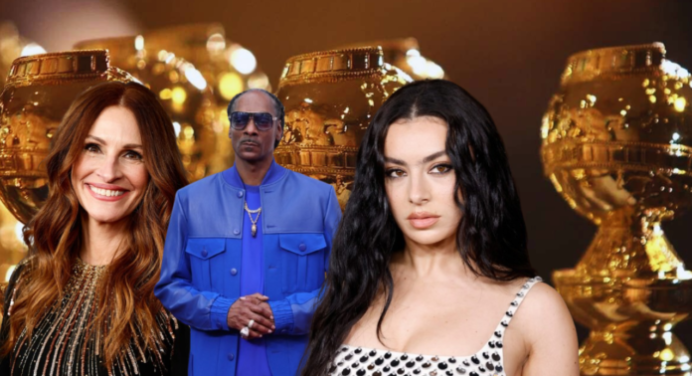 Julia Roberts, Charli XCX y Snoop Dogg entre los presentadores de los Globos de Oro