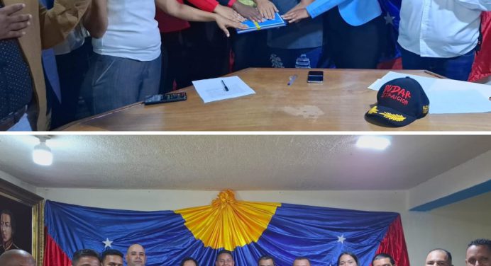 Armando Marín juramentado presidente de la Cámara Municipal de Libertador