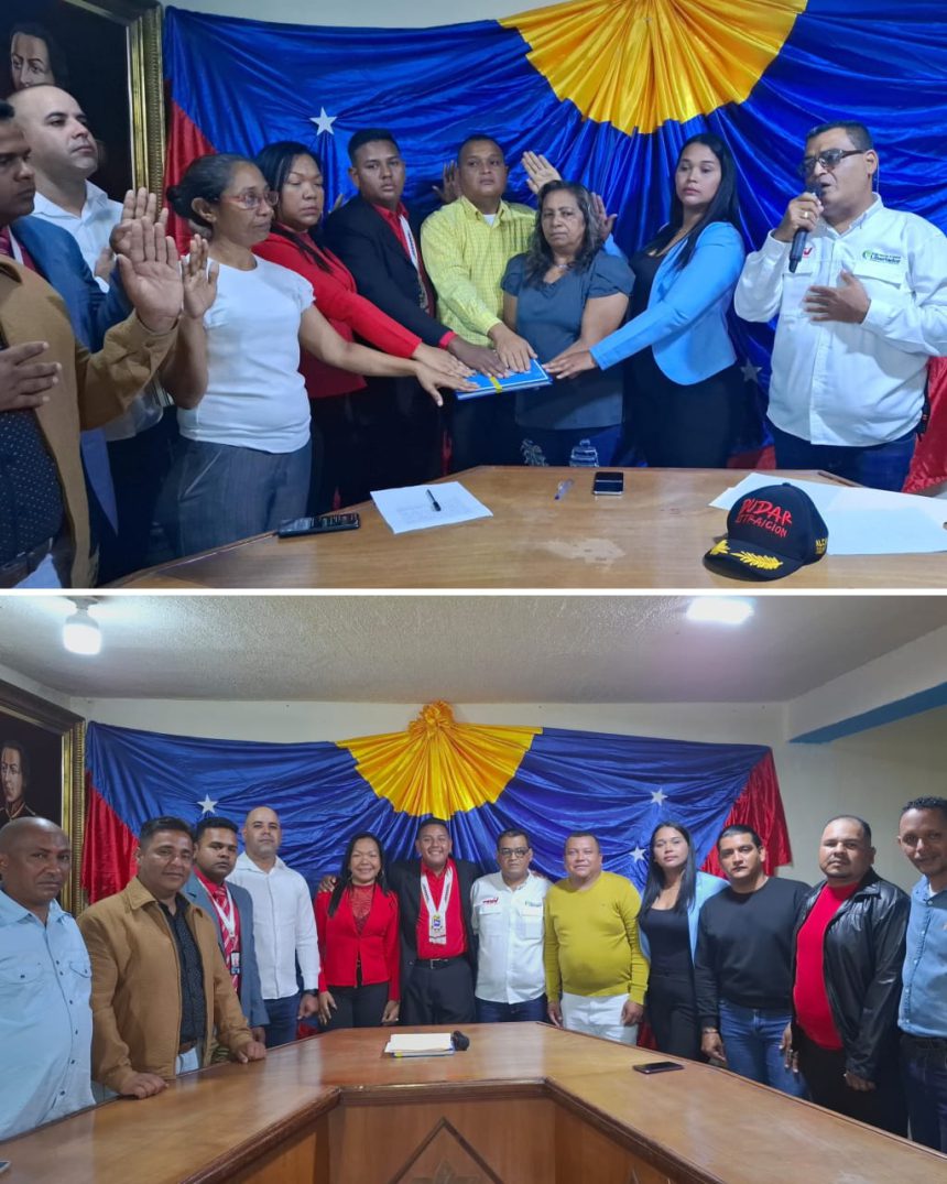 Armando Marín juramentado presidente de la Cámara Municipal de Libertador 1 Libertador